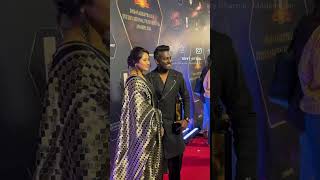 Atlee Kumar Director of srk jawan along with wife priyaatlee at Dadasaheb Phalke Awards 2024 [upl. by Anilecram]