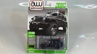 2017 JEEP WRANGLER SAHARA UNLIMiTED unboxing diecast collectors autoworld [upl. by Meenen]