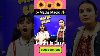 Maths Magic Part 21  Easy Maths Magic Maths Trick ytshorts shorts fun viralvideo magic math [upl. by Laval]