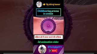 childbearing process in women science gk shortvideo [upl. by Eninahs878]