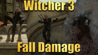 Witcher 3 Fall Damage  Is It Really That Bad [upl. by Eri978]