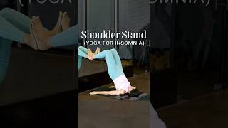 Shoulder stand  Yoga For Insomnia  Yoga For Sleep  Yoga For Stress VentunoYoga [upl. by Hugh]