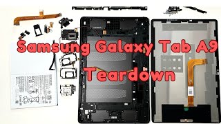 Samsung Galaxy Tab A9 Full Disassembly Teardown Guide [upl. by Alyda]