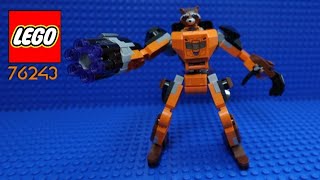 LEGO 76243 Rocket Mech Armor [upl. by Hamid]