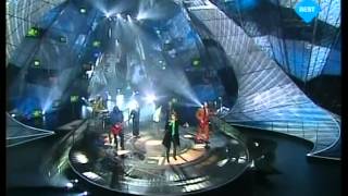 Love shine a light  United kingdom 1997  Eurovision songs with live orchestra [upl. by Aidni785]