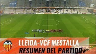 EL VCF MESTALLA CAE DERROTADO EN SU VISITA AL LLEIDA ESPORTIU 21 [upl. by Mcknight32]