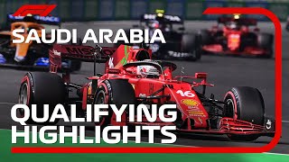 Qualifying Highlights  2021 Saudi Arabian Grand Prix [upl. by Hermie]