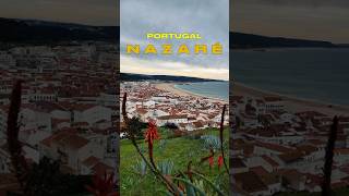 Nazare Portugal🇵🇹  Strolling Through the Picturesque Beach Town in 4K shorts nazare portugal [upl. by Finbur]