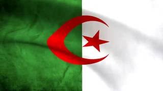 Hymne National de l’Algérie avec Drapeau animé HD [upl. by Zebulon]