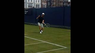 Adrian Mannarino Simplicity at its Best atp tennis forehand [upl. by Eitsud]