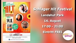 Schlager Hit Festival im Landshut Park 2018 [upl. by Ferino]