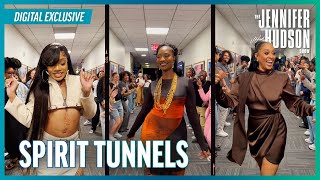 ‘The Jennifer Hudson Show’ Viral Spirit Tunnels [upl. by Sulamith]