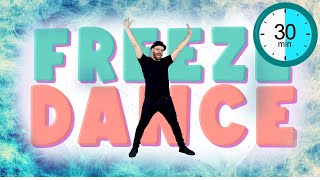 Freeze Dance Song  Freeze Dance Fun  30 Minutes Of Freeze Dance For Kids  Dj Raphi [upl. by Aitnahc148]