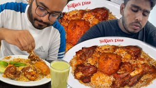 Eating LunchMutton Kacchi Biryani With Friends at Sultans Dine Johnson Rd [upl. by Enyaj]