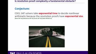 quotTowards Verifying Nonlinear Integer Arithmeticquot Vincent Liew  CAV 2017 [upl. by Enelyk]