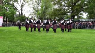 Highland Gathering Peine 2012 Grade 3 Clan Pipers Frankfurt [upl. by Whelan]