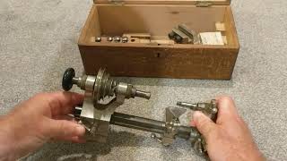 8mm Watchmakers Lathe [upl. by Annaitsirk]