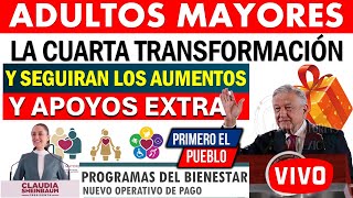 💥Adultos Mayores✅ 60001500 🚨URGE🚀 SEGUIRAN LOS AUMENTOS Y PAGOS DE 3000 BIMESTRAL Pensión Bienestar [upl. by Westerfield811]