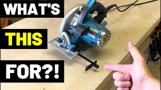 This SIMPLE Attachment Helps You Make VERY Straight Cuts Circular Saw Basics 2THE RIP FENCE [upl. by Pantia]