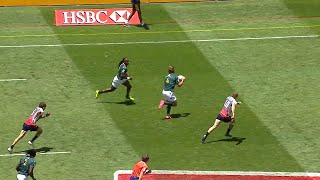 Cape Town 7s Day one highlights [upl. by Dolloff]