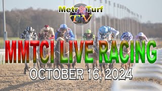 16 October 2024  Philippines Horse Racing Live  Metro Manila Turf Club Inc [upl. by Buckie575]