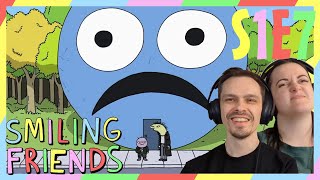 Smiling Friends REACTION  Season 1 Episode 7  Frowning Friends [upl. by Arahd850]