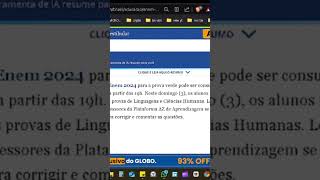 Gabarito ENEM 2024  Correção de todas as cores das provas Clique na descrição do vídeo original [upl. by Straus]