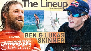 Ben amp Lukas Skinner  fatherson team from England Abu Dhabi Skindog Surfboards  THE LINEUP [upl. by Daniela527]