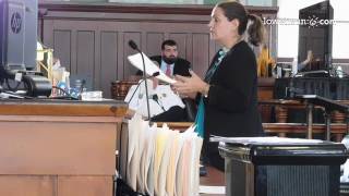 Prosecutor Suzanne Kontz outlines allegations against former State Trooper Robert A Sundberg III at [upl. by Dulcle121]