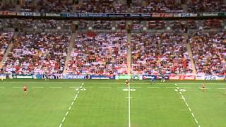 RWC 2003 Top Moments No8 Mike Catt impact lifts England to victory vs Wales [upl. by Asert]