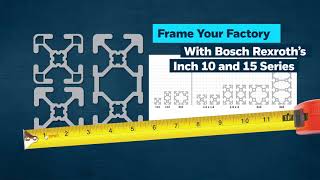 FRAME YOUR FACTORY with the original aluminum profile system  now available in Inch [upl. by Suivatco]