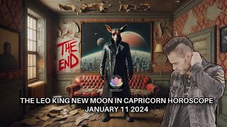 The Leo King New Moon in Capricorn January 11 2024 AstrologyTarot Horoscope All Signs Collective [upl. by Nalaf]