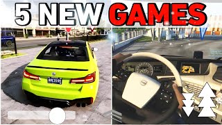 5 CRAZY🔥 NEW MOBILE DRIVING GAMES YOU NEED TO TRY [upl. by Lin]