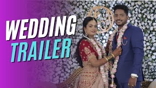 Love in Motion A Wedding Trailer  lokeshakshitha [upl. by Annaor]