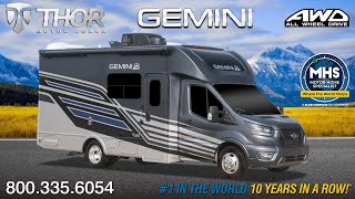 2024 Thor Gemini 23TE amp 24KB AllWheel Drive AWD Luxury B RV for Sale at 1 Dealer MHSRVcom [upl. by Naic282]