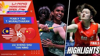 TanThinaah MAS vs LiuTan CHN  F  Hong Kong Open 2024 [upl. by Ettolrahs911]