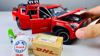 Unboxing of Toyota Tundra 4X4 Miniature Diecast Model Car [upl. by Betti]