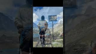 A Memory of Tilicho laketrek manang mountains shortvideo tilicholake trekking [upl. by Ezequiel80]