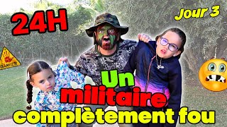 24H avec un MILITAIRE complètement FOU  Une SEMAINE PUNI   JOUR 3 [upl. by Mukul]