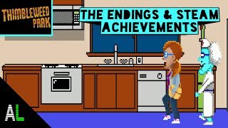 Thimbleweed park part 11 The other endings and steam achievements [upl. by Cathey]