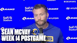 Sean McVay THRILLED with Rams offensive prowess vs Bills praises Josh Allen  Press Conference [upl. by Roberta]