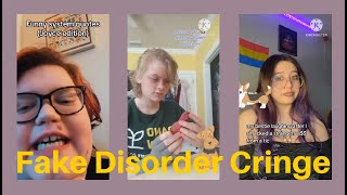 Fake Disorder Cringe Mega Compilation 3 [upl. by Olegnaed]