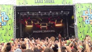 Imagine Dragons  quotRadioactivequot Live  Lollapalooza 2013 Chicago Illinois [upl. by Zebulon]