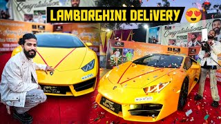 Finally Apni New Supercar Lamborghini Huracan LP580 Ki Delivery Hohi Gayi 😍 [upl. by Gabby354]