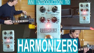 An Introduction To Harmonizer Pedals For Guitarists TC Electronic Quintessence [upl. by Stickney]