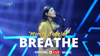 Monita Tahalea  Breathe Official Live Music on Pop Party [upl. by Ankeny]