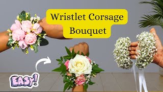 3 Different Ways to Create Stunning Wedding Wrist Corsages [upl. by Ethbinium868]