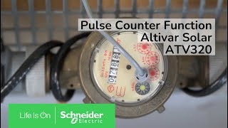 How to Configure Pulse Counter Function on Altivar Solar ATV320  Schneider Electric [upl. by Hanselka]