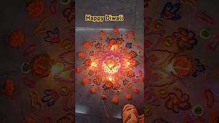 Diwali Rangoli celebrationdiwaliyoutubeshortsdiwalirangoliytshortssubshortsfeedcolorsdesign [upl. by Naor]