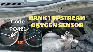 How to clear your engine light after upstream bank 1 oxygen sensor replacement Code P0421 Mazda6 [upl. by Susette]